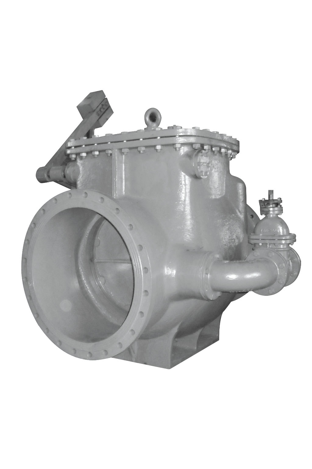 ประตูน้ำเช็ควาล์ว ขนิดมีบายพาส