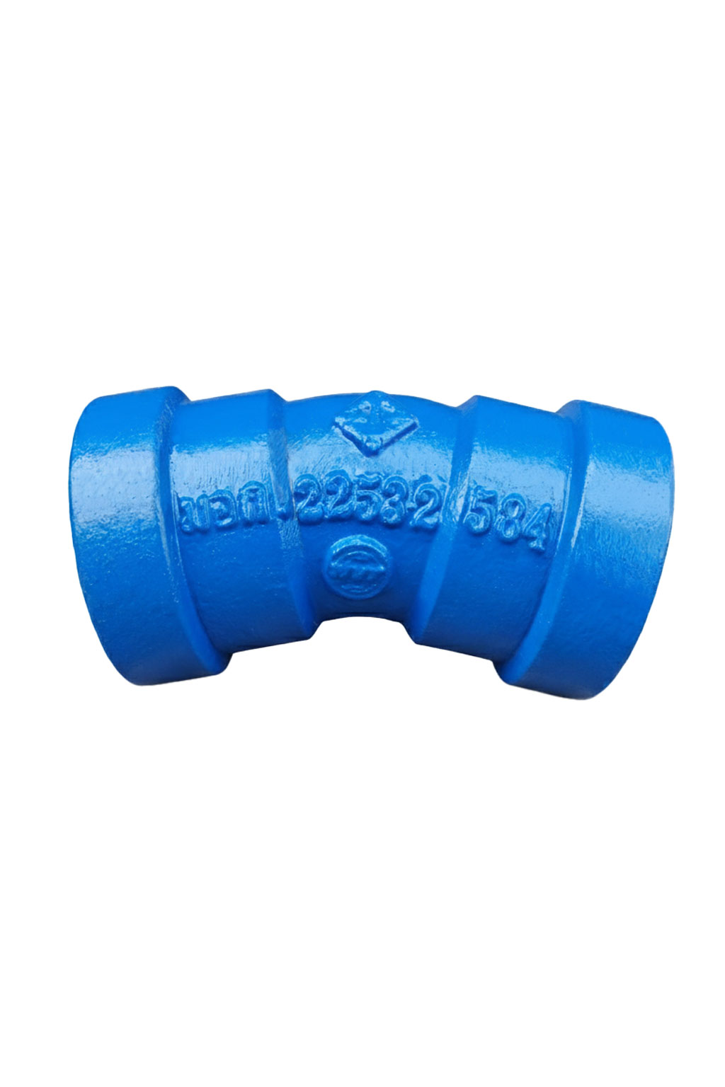 ท่อโค้ง 22.5 องศา ปลายปากระฆังสองด้าน