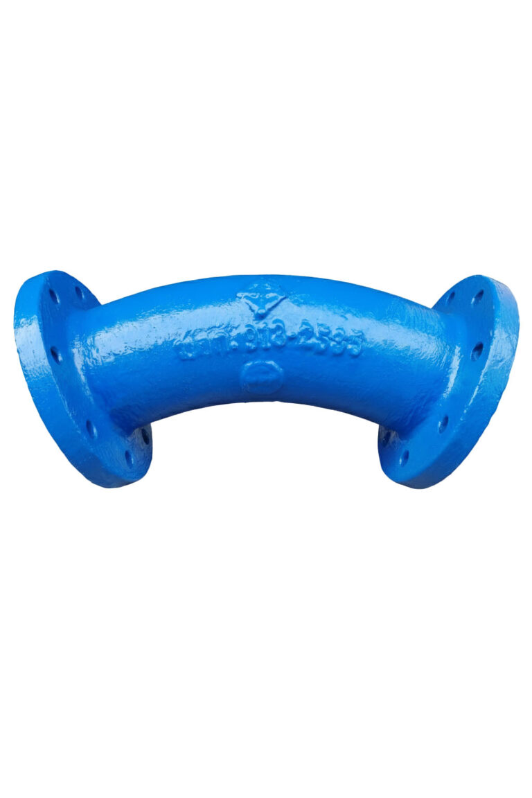 ท่่อโค้ง 45 องศา ปลายหน้าจานสองด้าน