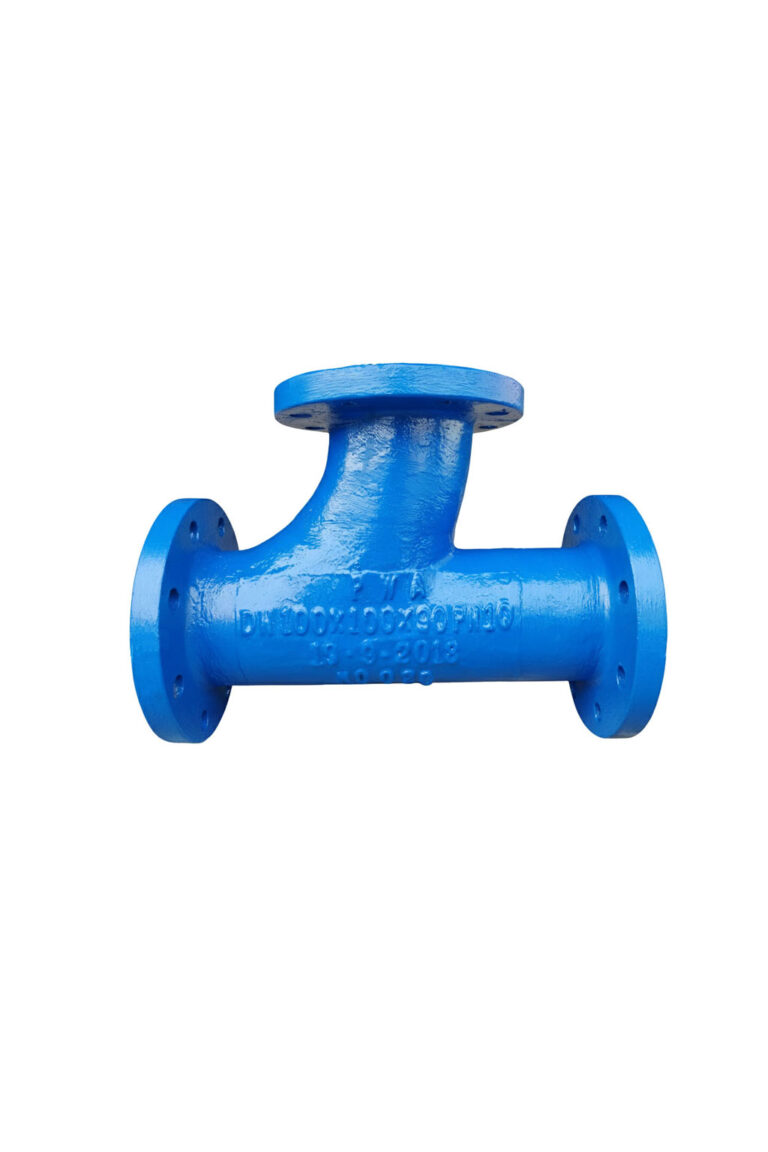 45° Y-Branch Tee, Double Flanged