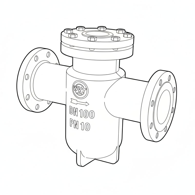 T - Y STRAINER AND FOOT VALVE